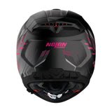 Nolan N80-8 Turbolence Flat Black/Pink Helmet