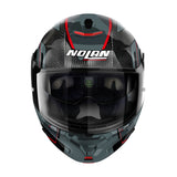 Nolan X-1005 Ultra Carbon Undercover Carbon Grey/Red Modular Helmet