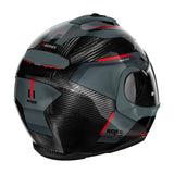 Nolan X-1005 Ultra Carbon Undercover Carbon Grey/Red Modular Helmet