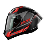Nolan X-804 RS Ultra Carbon Hot Lap Carbon/Red Helmet