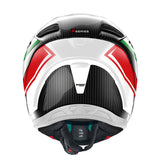Nolan X-804 RS Ultra Carbon Maven Carbon/Red/White/Green Helmet