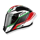 Nolan X-804 RS Ultra Carbon Maven Carbon/Red/White/Green Helmet