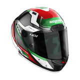 Nolan X-804 RS Ultra Carbon Maven Carbon/Red/White/Green Helmet