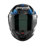 Nolan X-804 RS Ultra Carbon Spectre Carbon/Blue/Chrome Helmet