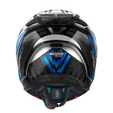 Nolan X-804 RS Ultra Carbon Spectre Carbon/Blue/Chrome Helmet