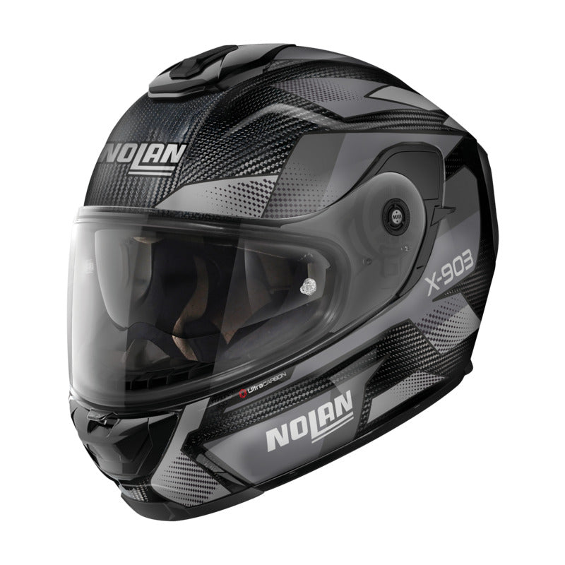 Nolan X-903 Ultra Carbon Highspeed Flat Carbon/Grey Helmet