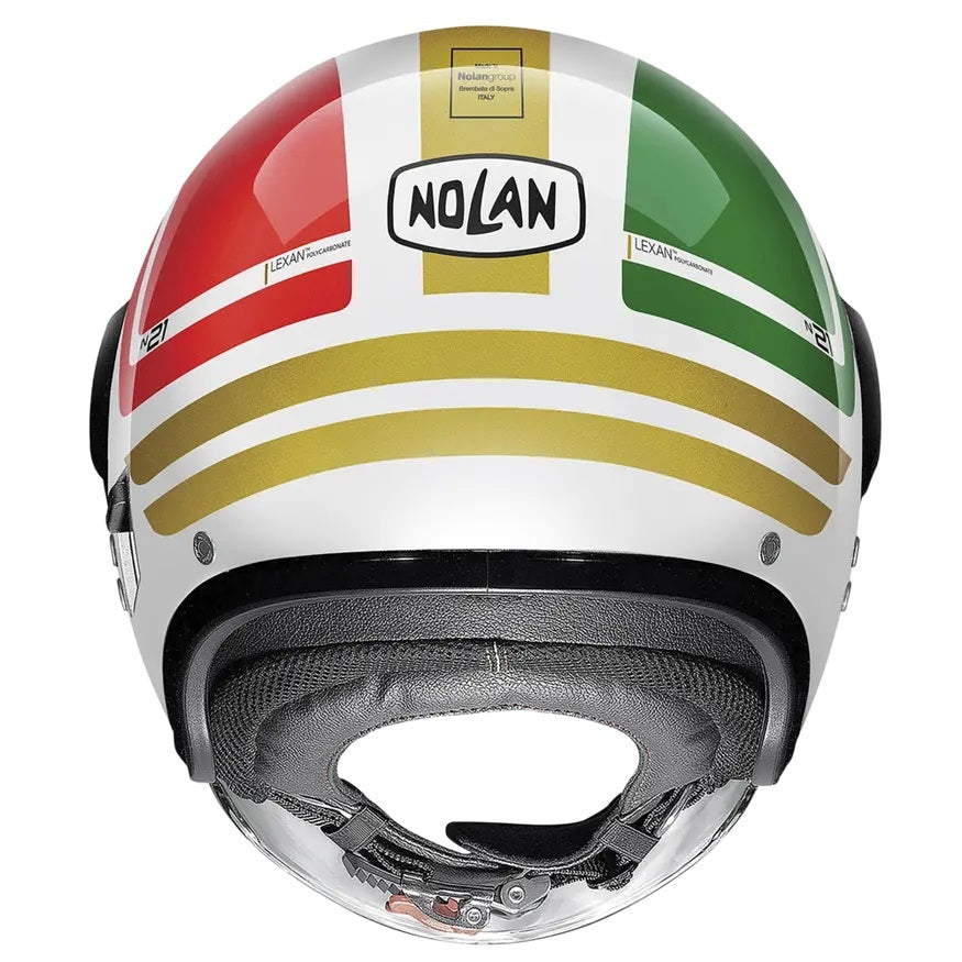 Nolan N21 Visor Flybridge 67 Red/White/Green Helmet