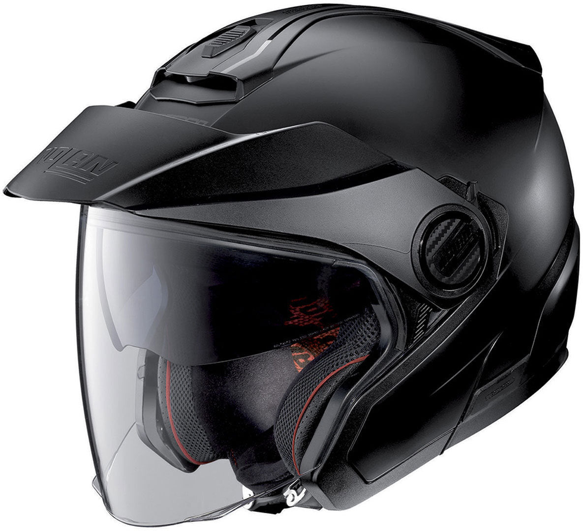 Nolan N40-5 Open Face 10 Flat Black Helmet