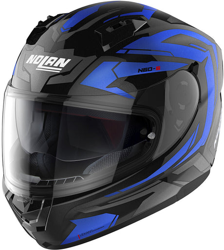 Nolan N60-6 Anchor 23 Black/Blue Helmet - EasyR