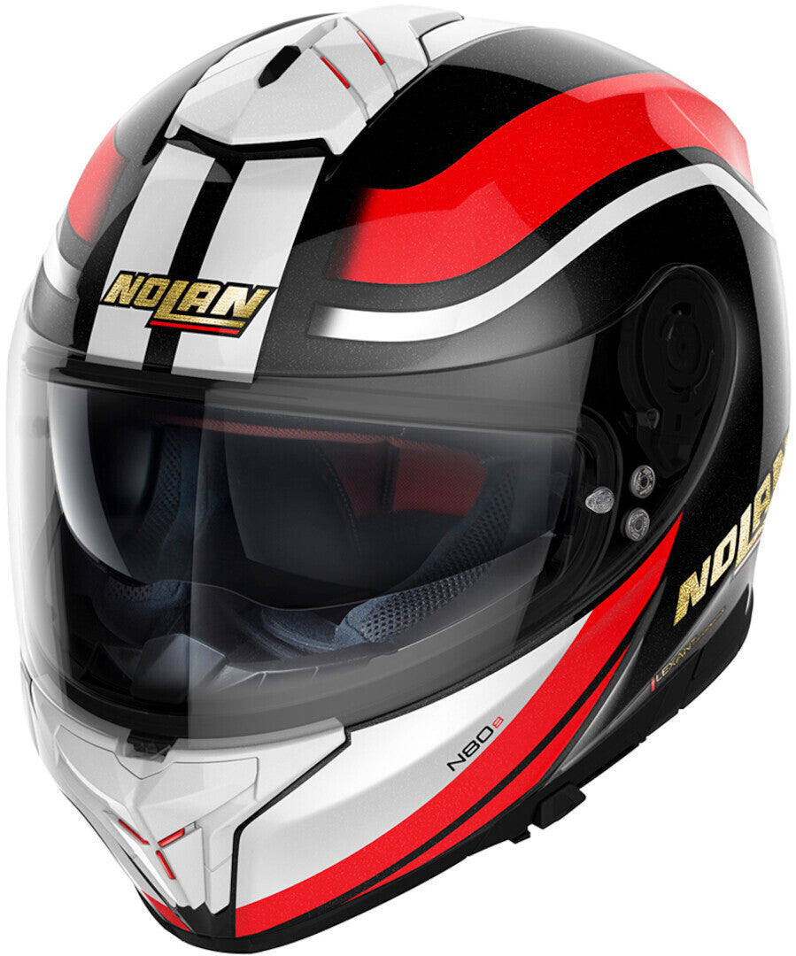 Nolan N80-8 50th Anniversary 26 Black/White/Red Helmet