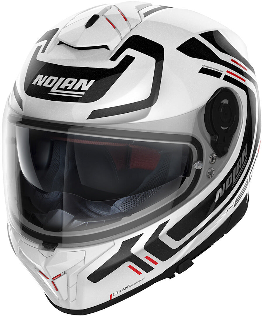 Nolan N80-8 Ally 52 White/Black Helmet