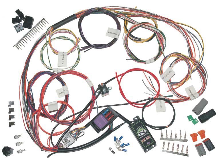 NAMZ Custom Cycle Products NMZ-NCBH-01-B2 Wiring Harness for all non-EFI Bikes