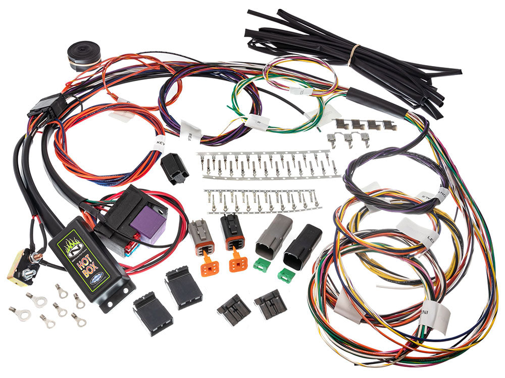 NAMZ Custom Cycle Products NMZ-NCBH-02 Wiring Harness for all Harley-Davidson non-EFI Bikes