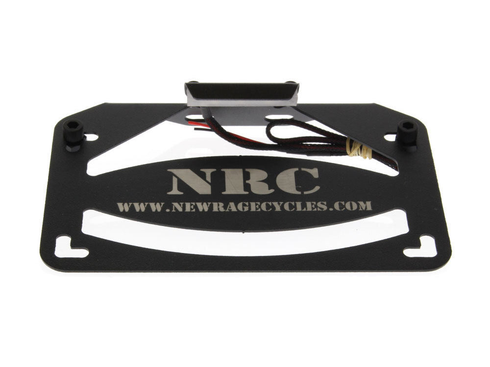 New Rage Cycles NRC-HDFE-FEB Replacement Number Plate Bracket Assembly for NRC-HD500FE