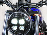 New Rage Cycles NRC-REBEL500-FB 360 Degrees Front Turn Signal w/Clear Lens for Honda CMX/Rebel 500cc 17-Up