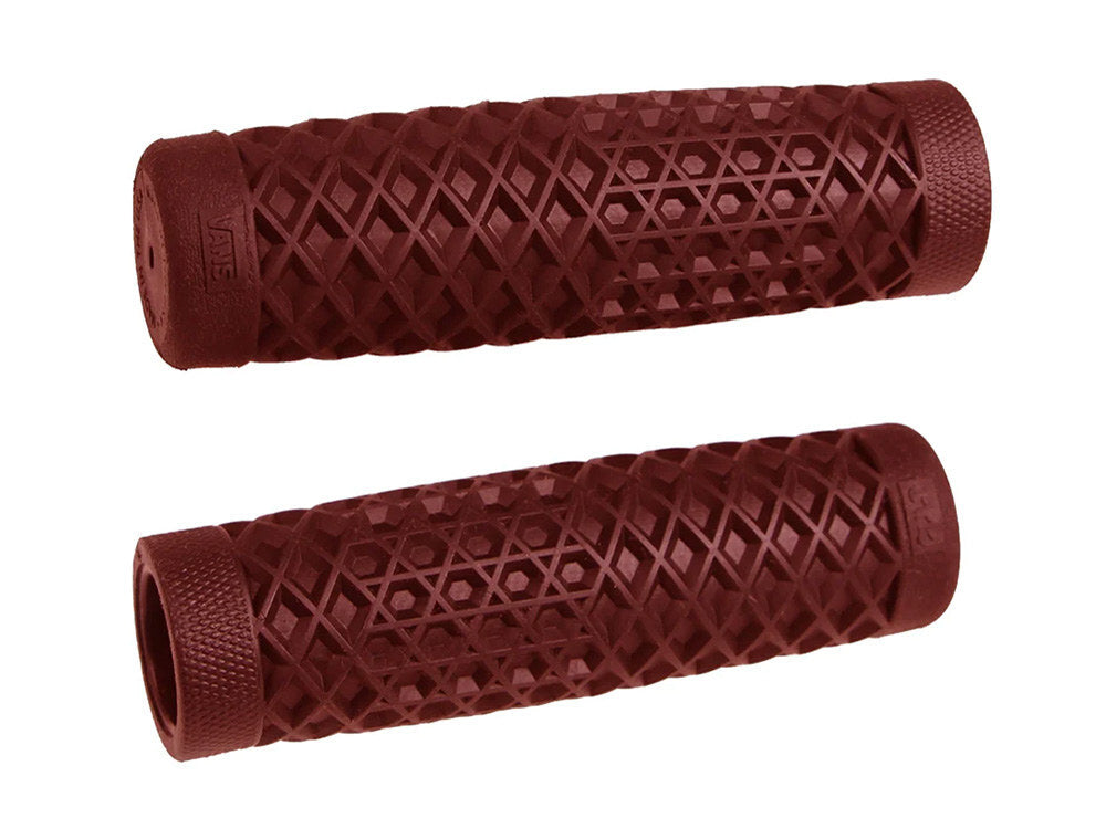 Odi ODI-B02VTDR Vans/Cult 1" V-Twin Handgrips Ox Blood