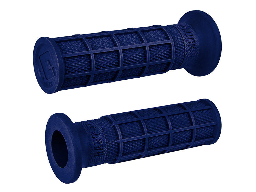 Odi ODI-V02FWDU Hart-Luck Full Waffle 1" Handgrips Dark Blue