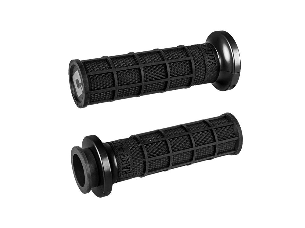 Odi ODI-V31ITW-BB-B Hart-Luck Full Waffle Lock-On Handgrips Black for Indian Touring 18-Up