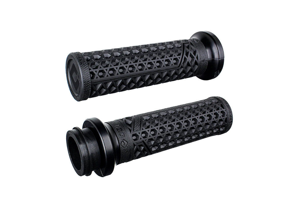 Odi ODI-V31VITWB-MB Vans Signature Lock-On Handgrips Black/Black for Indian Touring 18-Up