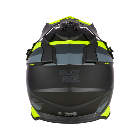 Oneal 2024 2 SRS Spyde V.23 Black/Grey/Neon Yellow Helmet - EasyR