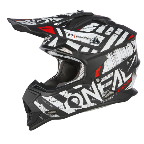 Oneal 2024 2 SRS Glitch V.23 Black/White Helmet - EasyR