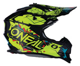 Oneal 2023 2 SRS Villain Neon Yellow Youth Helmet