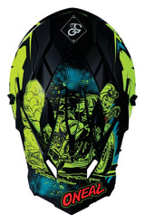 Oneal 2023 2 SRS Villain Neon Yellow Youth Helmet