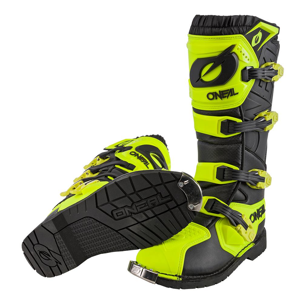 Oneal 2024 Rider Pro Neon Yellow/Black Boots - EasyR