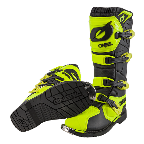 Oneal 2024 Rider Pro Neon Yellow/Black Boots - EasyR