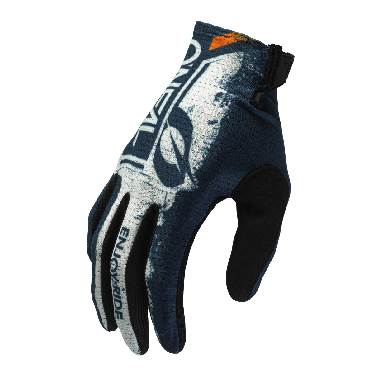 Oneal 2024 Matrix Shocker V.23 Blue/Orange Gloves