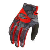 Oneal 2023 Matrix Camo V.22 Black/Red Youth Gloves - EasyR
