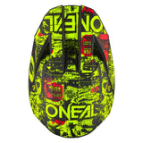 Oneal 2025 3 SRS Attack V.25 Black/Neon Yellow Youth Helmet