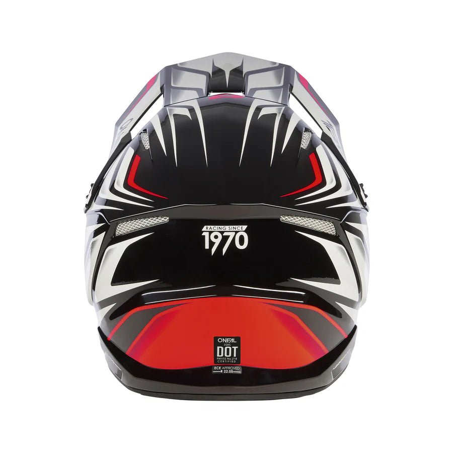 Oneal 2024 3 SRS Vertical V.23 Black/White Helmet [LGE][INTERNAL]