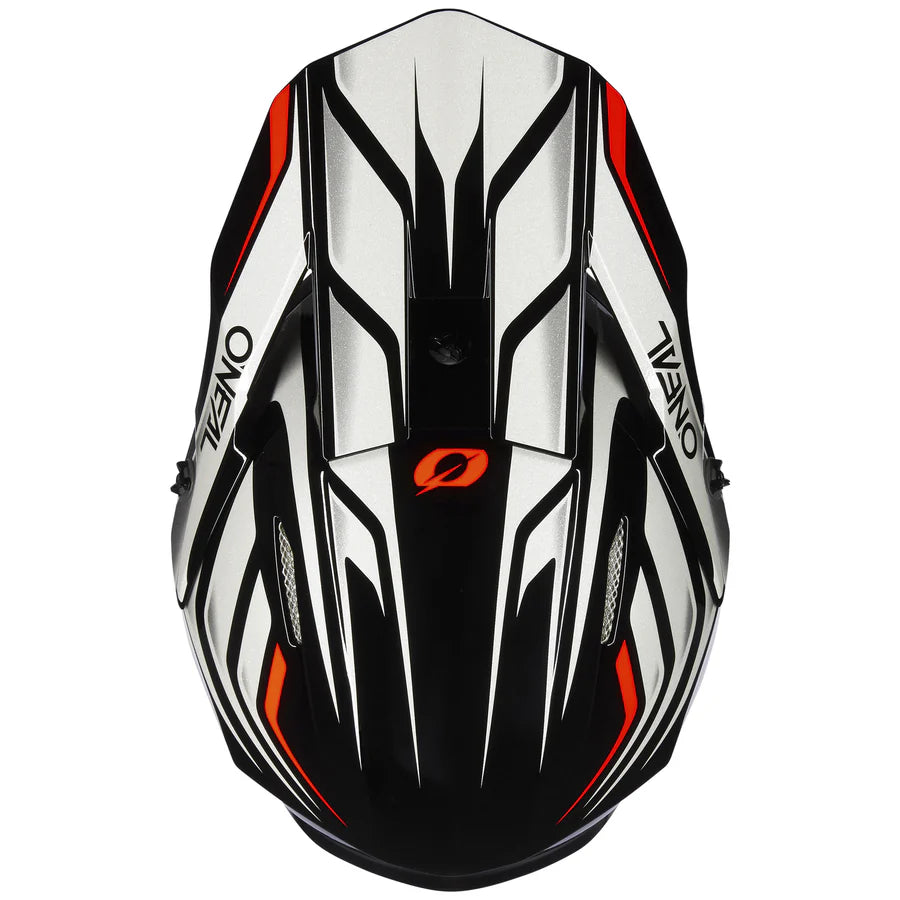 Oneal 2024 3 SRS Vertical V.23 Black/White Helmet [LGE][INTERNAL]