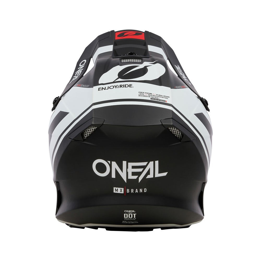 Oneal 2025 10 SRS Flow V.23 Black/White Helmet