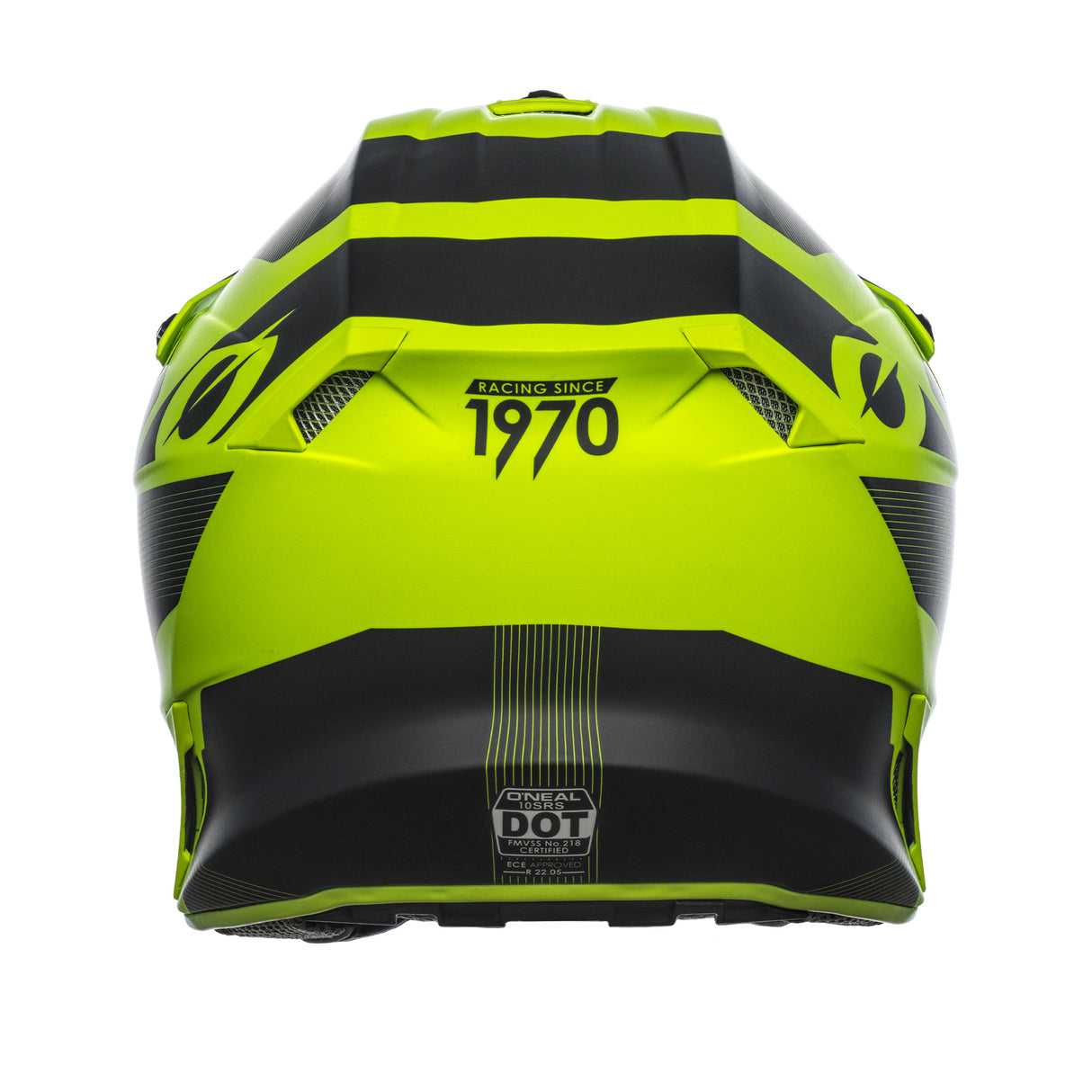 Oneal 2023 10 SRS Compact Matte Black/Neon Yellow Helmet