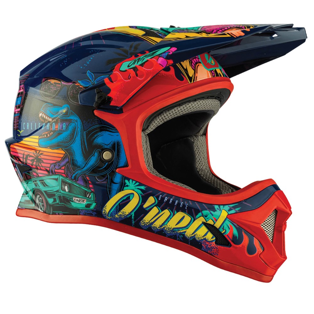 Oneal 2025 1 SRS Rex V.24 Gloss Multi Youth Helmet