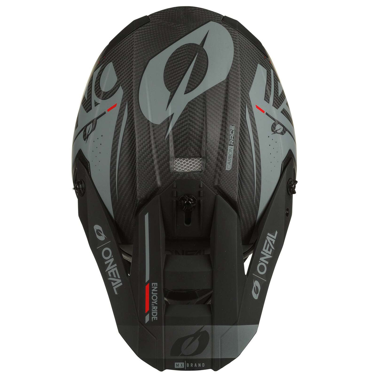 Oneal Replacement Peak for 2022 10 SRS Carbon Prodigy V.22 Black Helmet