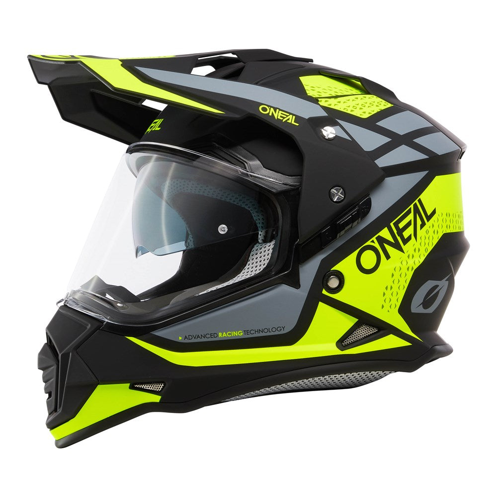 Oneal 2025 Sierra R V.24 Matte Neon Yellow/Black/Grey Helmet