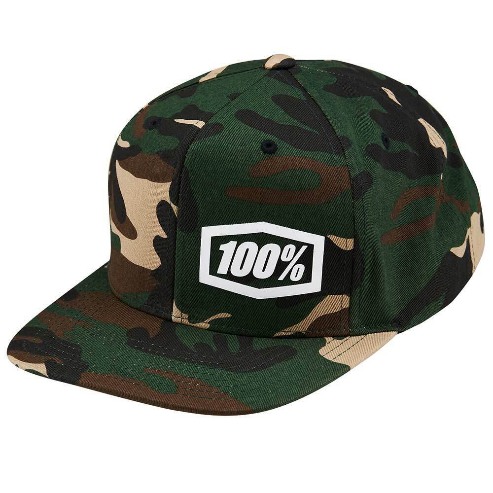 100% Machine Camo Snapback Hat