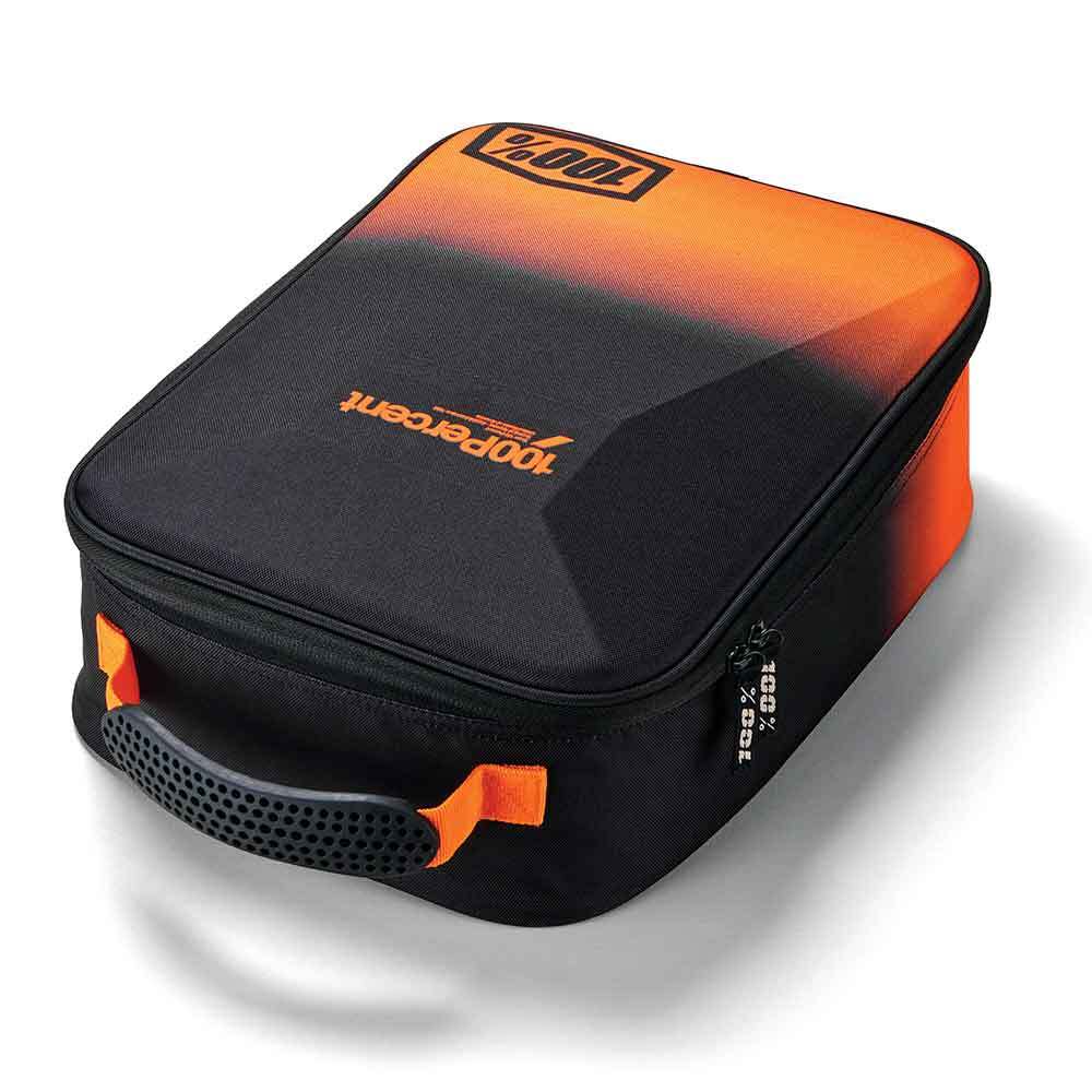 100% Crush Black/Orange Goggle Case