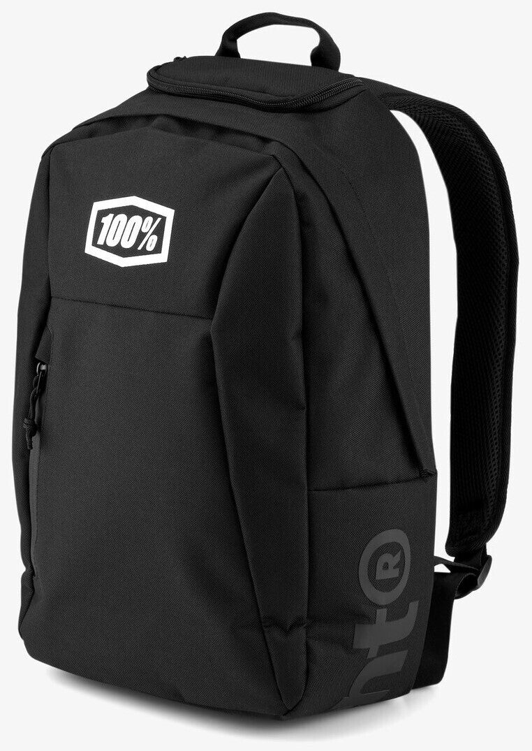 100% Skycap Black Backpack