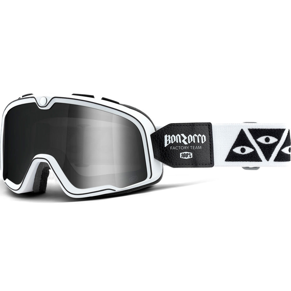 100% Barstow Goggles Bonzorro w/Mirror Silver Lens