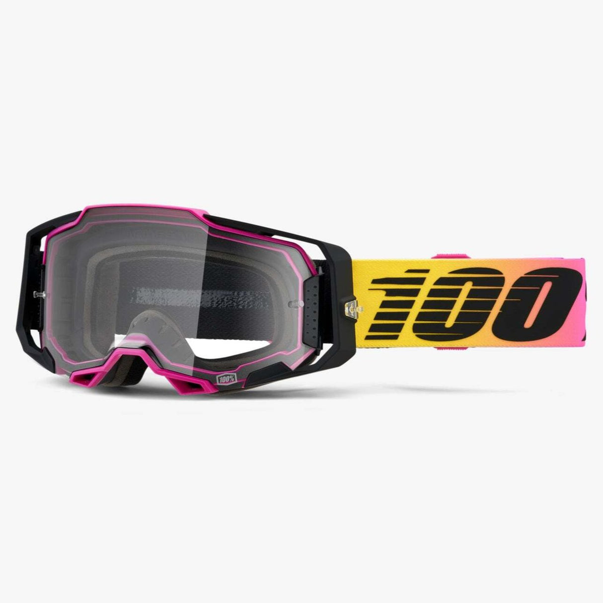 100% Armega Goggles 91 w/Clear Lens