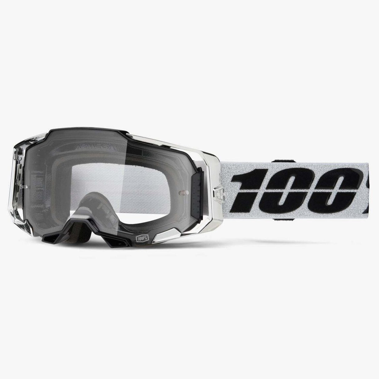 100% Armega Goggles Atac w/Clear Lens