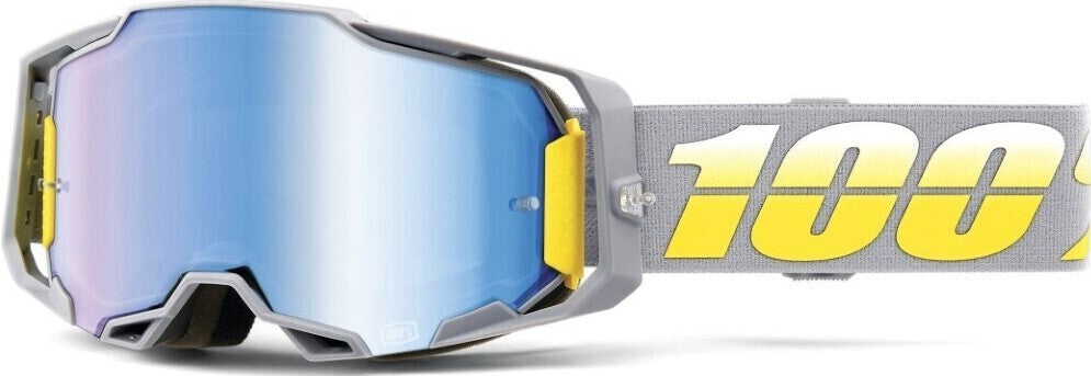 100% Armega Goggles Complex w/Mirror Blue Lens