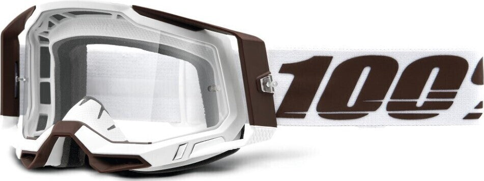 100% Racecraft2 Goggles Snowbird w/Clear Lens