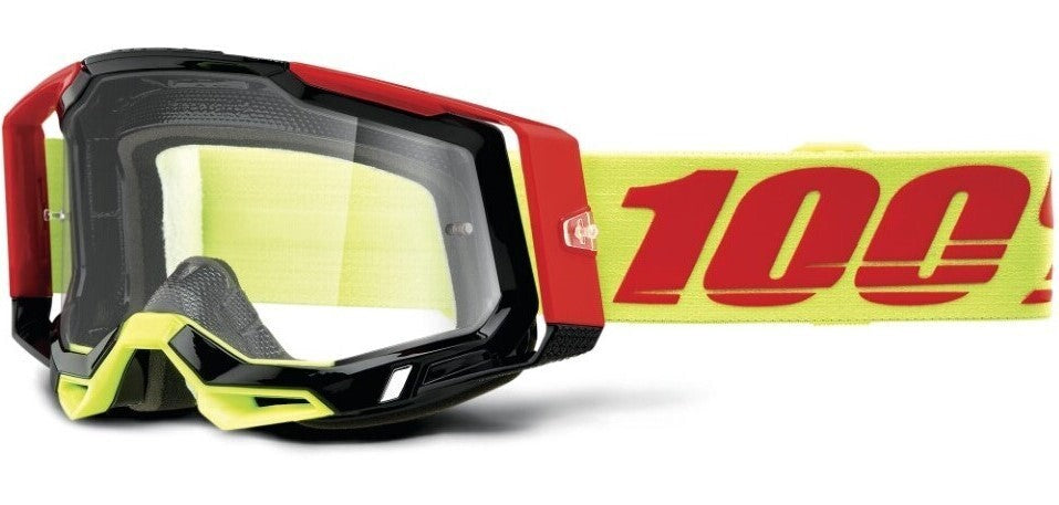 100% Racecraft2 Goggles Wiz w/Clear Lens