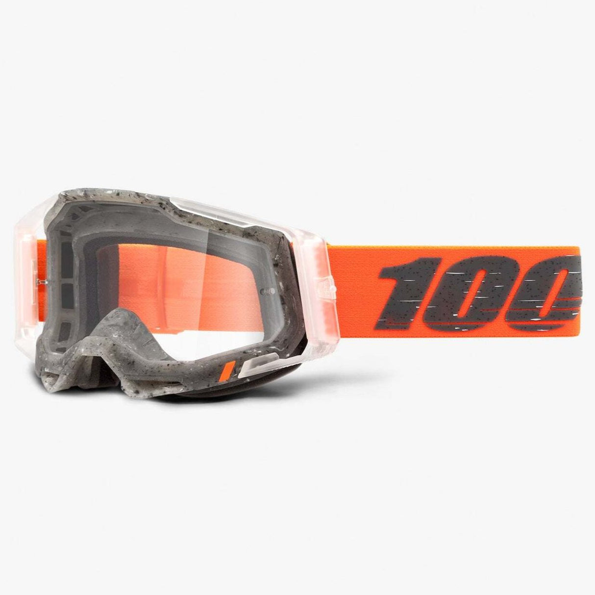 100% Racecraft2 Goggles Schrute w/Clear Lens