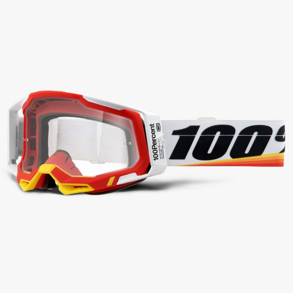 100% Racecraft2 Goggles Arsham w/Clear Lens